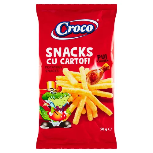 Croco Chrumky s príchuťou zemiakov a kuracieho mäsa