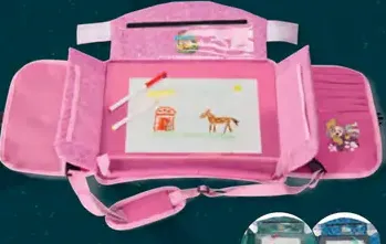 Prenosný cestovný a hrací stôl s držiakom na tablet