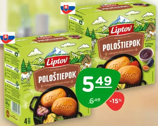 Liptov Pološtiepok na gril, dva druhy