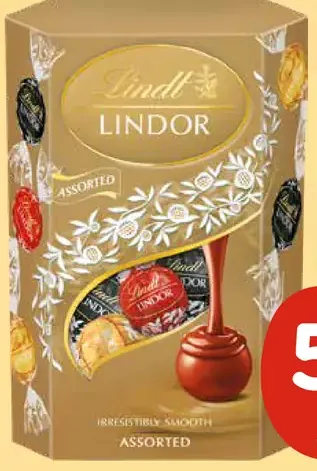Lindor pralinky, rôzne druhy