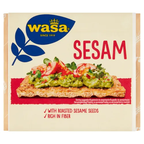 Wasa Pšeničné knäckebroty so sezamovými semienkami