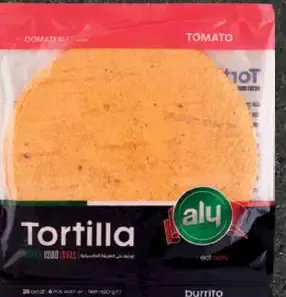 Aly paradajková tortilla