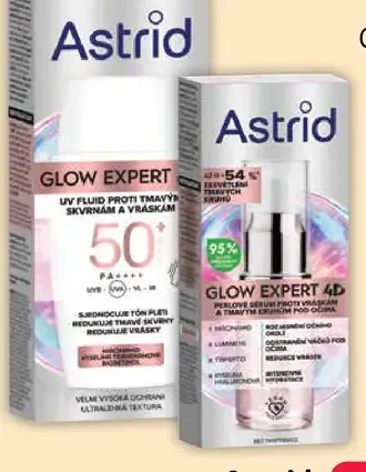 Astrid Glow Expert 4D perlové sérum