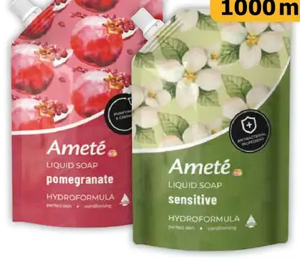Ameté tekuté mydlo s vôňou granátového jablka, náhradná náplň