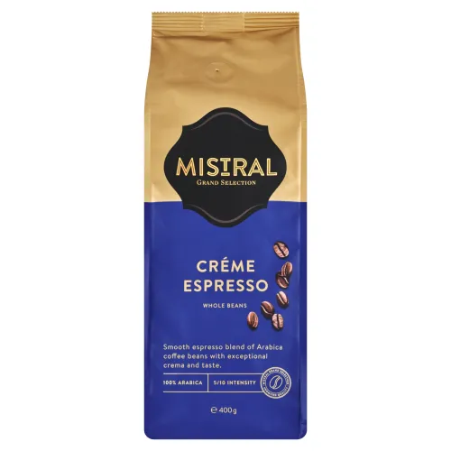 Mistral Créme Espresso pražená zrnková káva