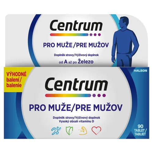 Centrum Pre mužov výživový doplnok 90 tabliet