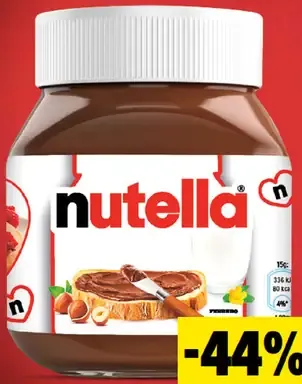 Nutella lieskovo-oriešková nátierka