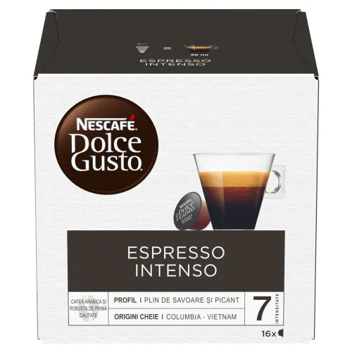 NESCAFÉ Dolce Gusto Espresso Intenso - káva v kapsulách - 16 kapsúl v balení