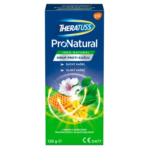Theratuss ProNatural 100% prírodný sirup proti kašľu