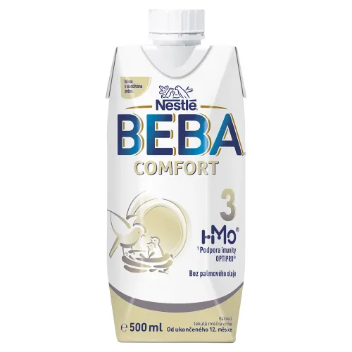 BEBA COMFORT 3, HMO, tekuté mlieko pre malé deti