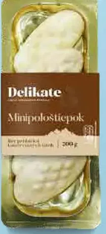 Miniploštičiepok Delikate