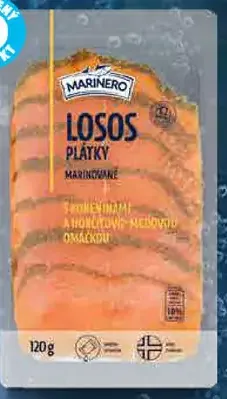 Losos marinovaný s horčicovo-medovou omáčkou Marinero