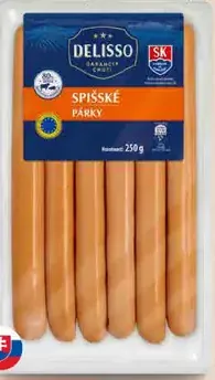 Spišské párky 80 %