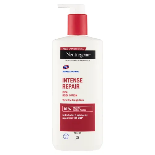 Neutrogena Intense Repair intenzívne regeneračné Cica telové mlieko