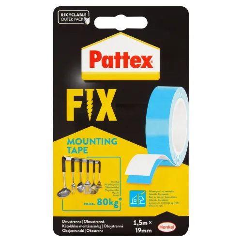 Pattex Fix obojstranná montážna páska 1,5 m