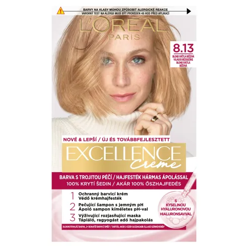 L'Oréal Paris Excellence 8 .13 Blond svetlá béžová+++