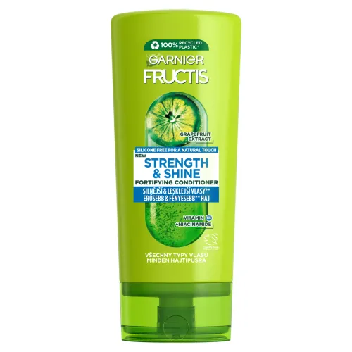 Garnier Fructis Strength & Shine Posilňujúci balzam pre všetky typy vlasov bez lesku a sily, 200
