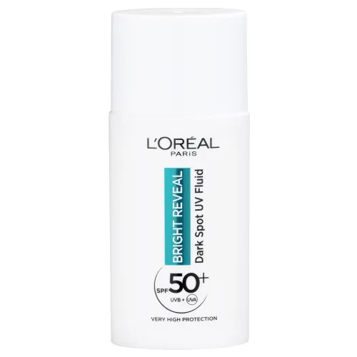 L'Oréal Paris Bright Reveal denní Anti-UV fluid SPF 50 + proti tmavým škvrnám