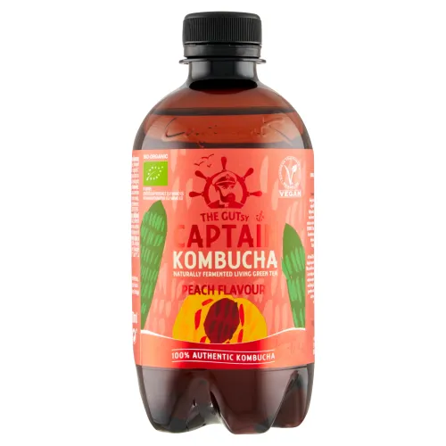 The Gutsy Captain Kombucha Peach