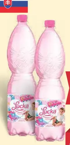 Lucka dojčenská voda bez CO₂