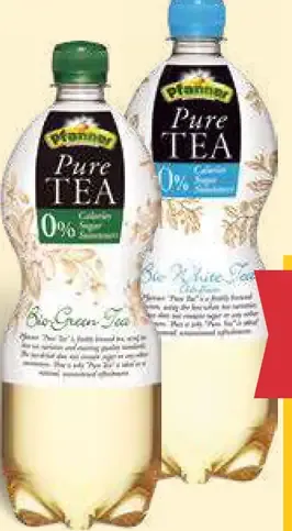 Pfanner Pure Tea – rôzne druhy