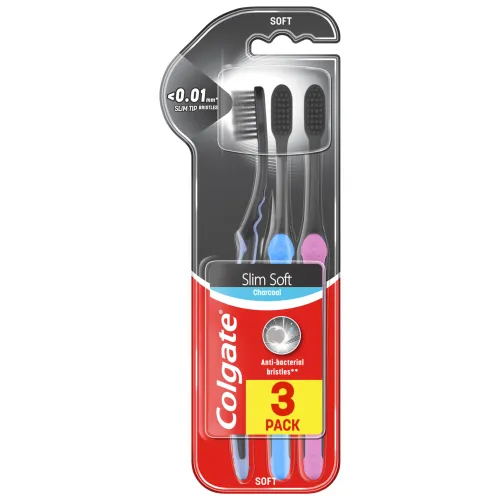 Colgate Slim Soft zubná kefka mäkká multipack