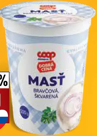 Dobrá cena bravčová masť škvarená