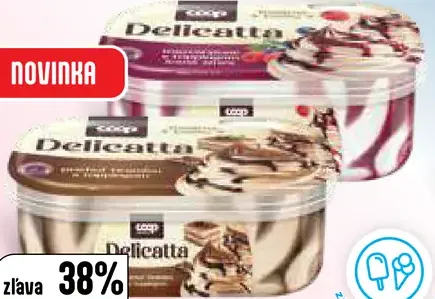 Delicatta zmrzlina – 2 druhy