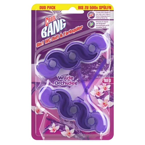 Cillit Bang Wild Orchid Duo tuhý WC blok 2 x(70 g)