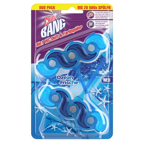 Cillit Bang Ocean Fresh Duo tuhý WC blok 2 x(70 g)
