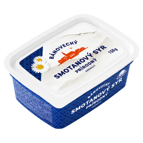 Milsy Bánovecký smotanový syr prírodný krémový