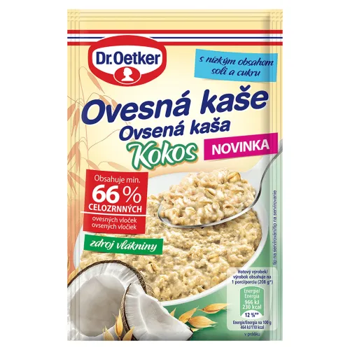 Dr. Oetker Ovsená kaša kokos