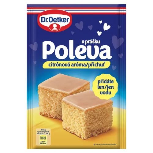 Dr. Oetker Poleva v prášku citrónová aróma