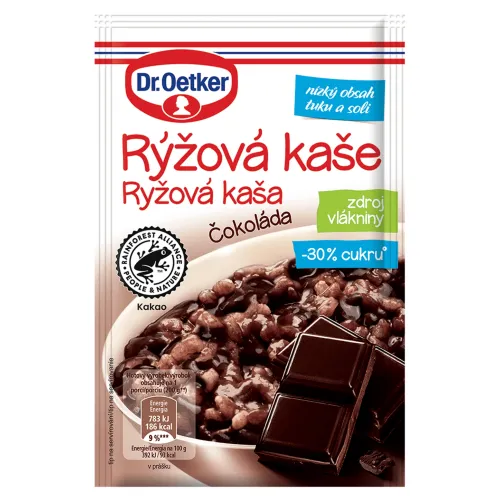 Dr. Oetker Ryžová kaša čokoláda