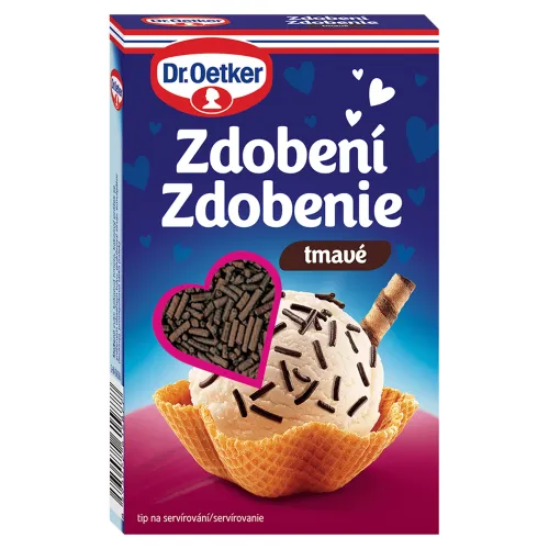 Dr. Oetker Zdobenie tmavé