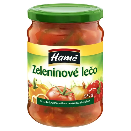 Hamé Zeleninové lečo v sladkokyslom náleve