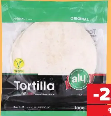 Mini tortilly vegan