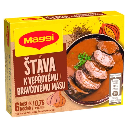 MAGGI Šťava k bravčovému mäsu v kocke