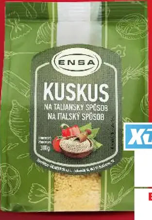 Ensa kuskus na taliansky spôsob