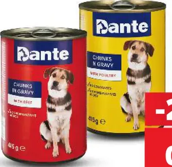 Pante konzerva pre psy, rôzne druhy