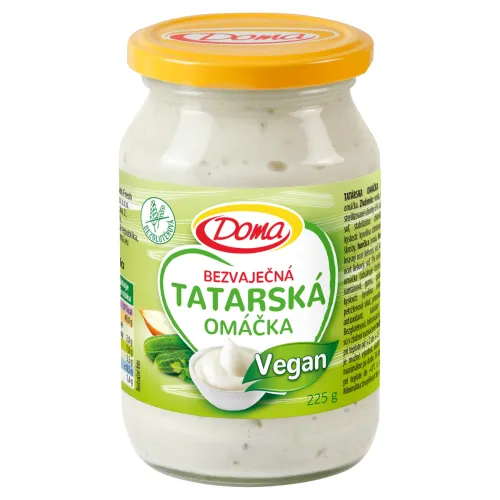 Doma Bezvaječná tatárska omáčka vegan
