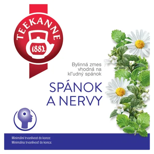TEEKANNE Spánok a nervy, bylinná zmes, 10 vrecúšok