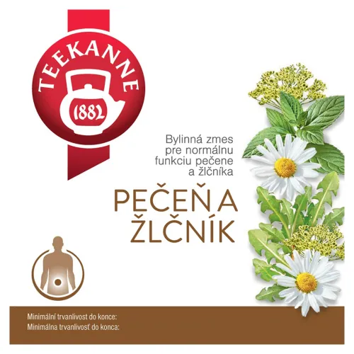 TEEKANNE Pečeň a žlčník, bylinná zmes, 10 vrecúšok