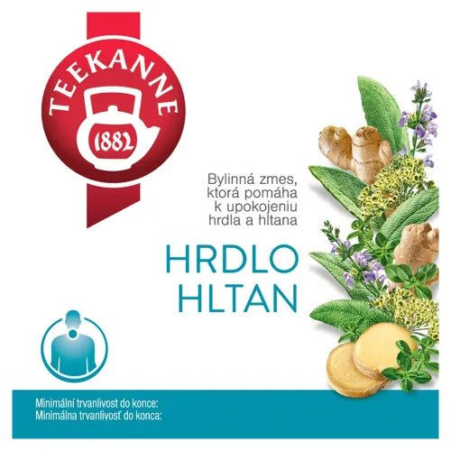 Teekanne Hrdlo, hltan bylinná zmes 10 x(20 g)