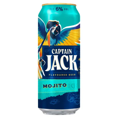Captain Jack Mojito ochutené pivo plechovka