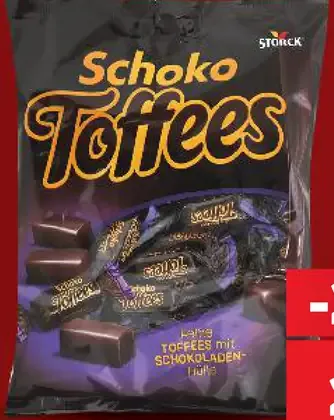 Storck Schoko Toffees cukríky, Toffees Mix Schokoladen
