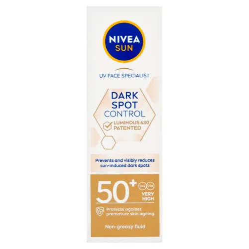 Nivea Sun Luminous630 pleťový krém na opaľovanie OF 50+