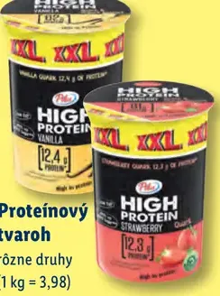 Pilos proteínový tvaroh rôzne druhy