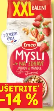 Emco Mysli jahoda a mandle