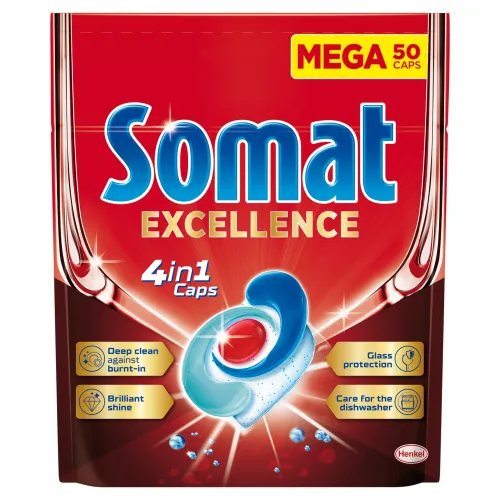 Somat Excellence 4in1 kapsuly do umývačky riadu